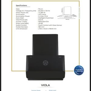 Kutchina Viola Kitchen Hood