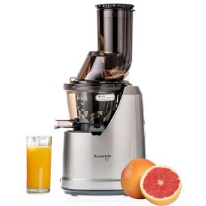 Kuvings B1700 Dark Silver Professional Cold Press Whole Slow Juicer with Smoothie & Sorbet Attachments